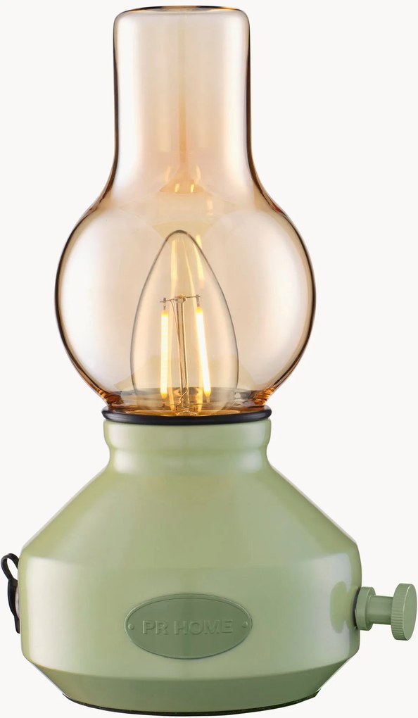 Malá stmievateľná exteriérová stolová LED lampa Glimt