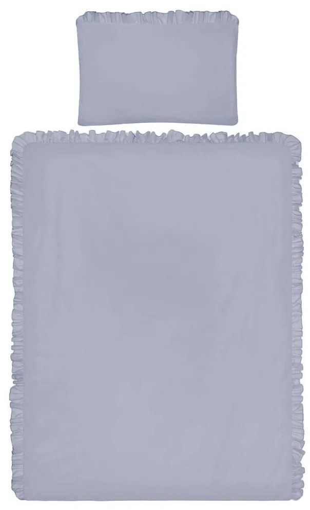 3-dielne posteľné obliečky Belisima PURE 90/120 blue