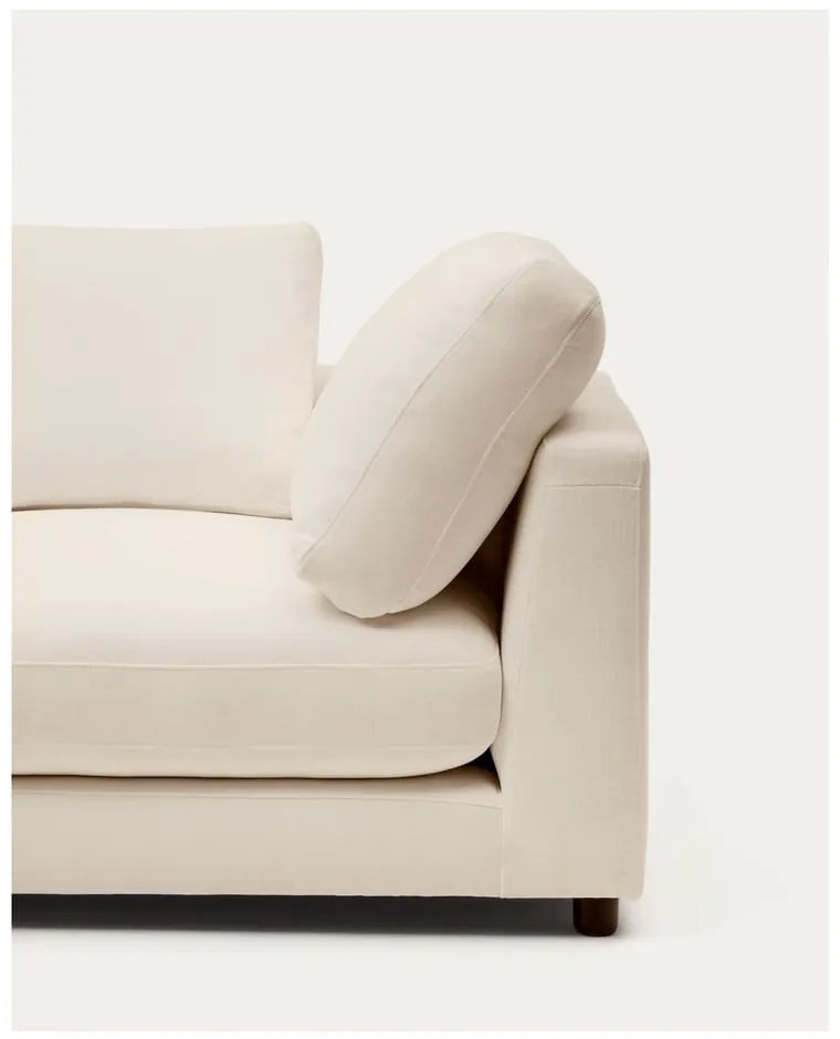 Krémová leňoška Gala – Kave Home