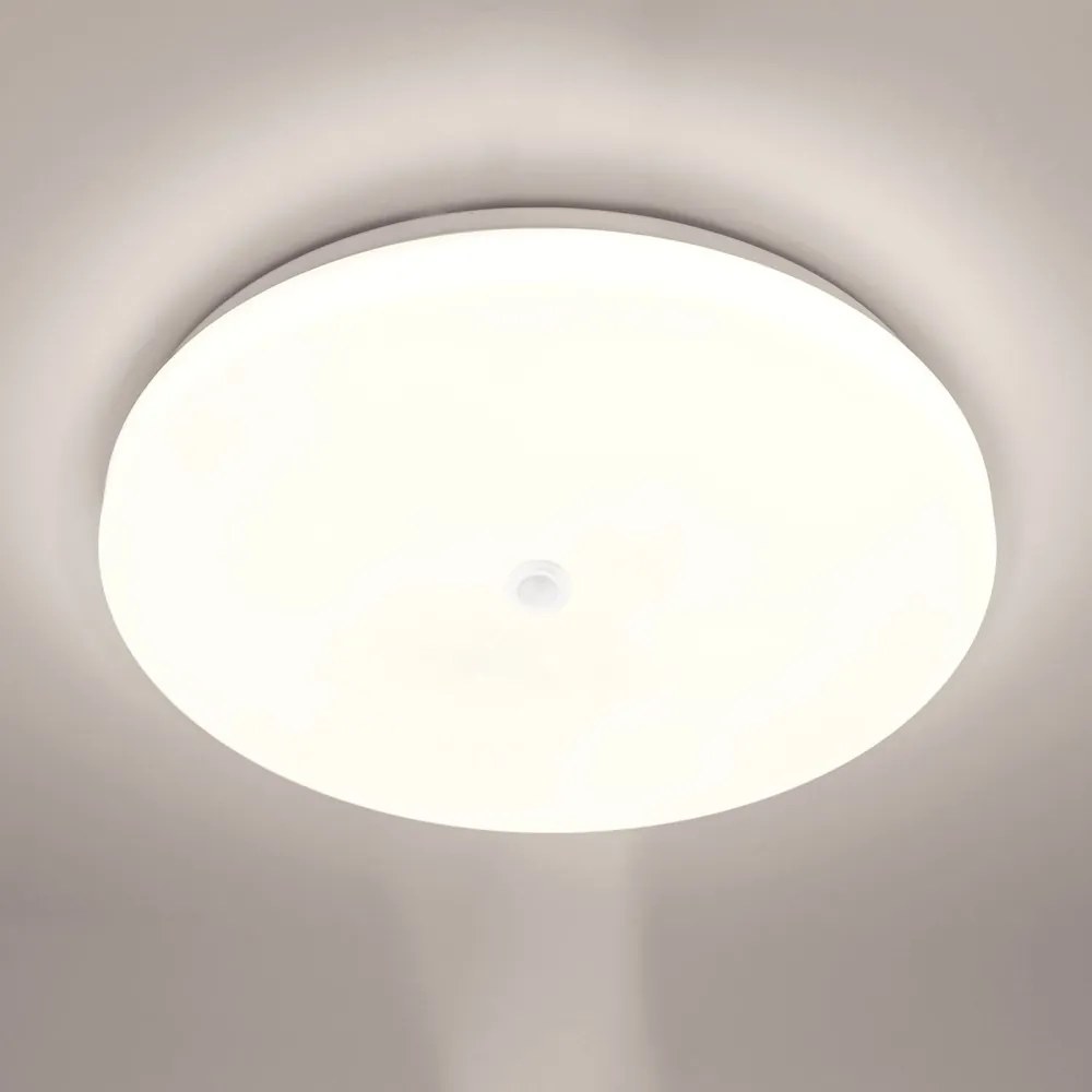 LED stropné svietidlo NOTUS 18W Round Motion Sensor 33 cm LUMILED