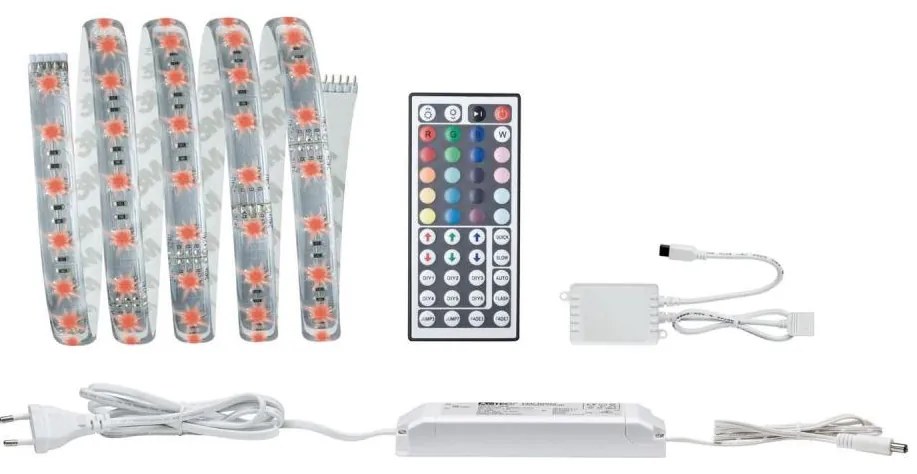 Paulmann 70674 -LED RGB/22W Stmievateľný pásik MAXLED 1,5 m 230V+dálkové ovládanie