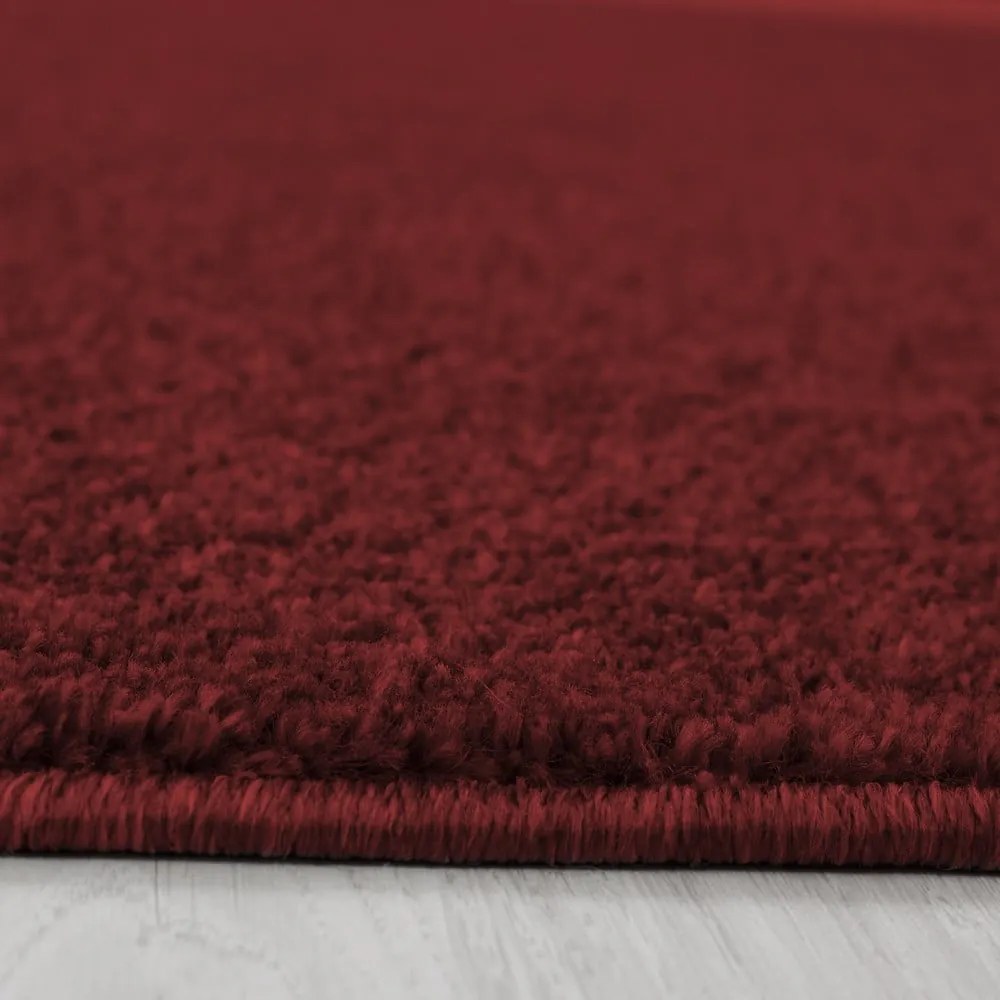 Vínový okrúhly koberec ø 160 cm Ata – Ayyildiz Carpets