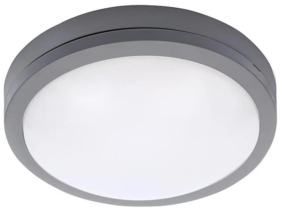 Brilagi - LED Vonkajšie stropné svietidlo LED/20W/230V pr. 23 cm IP54 antracit WO781-G-OEM1