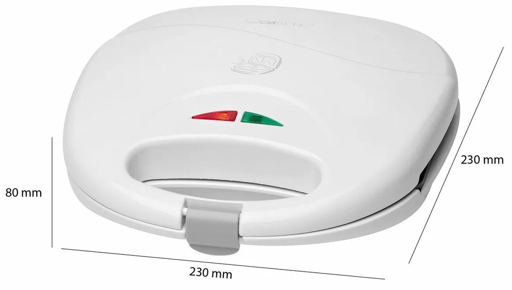 Clatronic ST 3477 sendvičovač, biela
