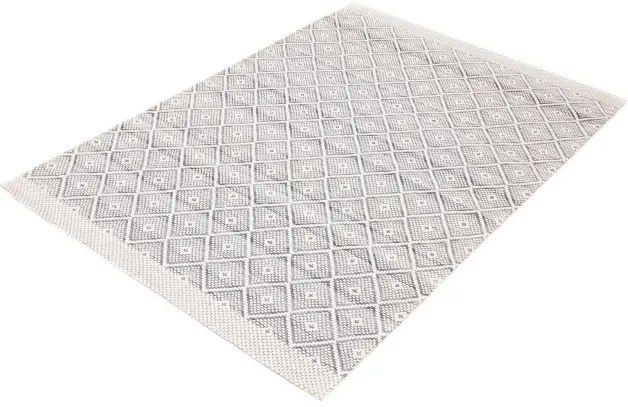 Koberec Tasco TSC04 bielo-sivý