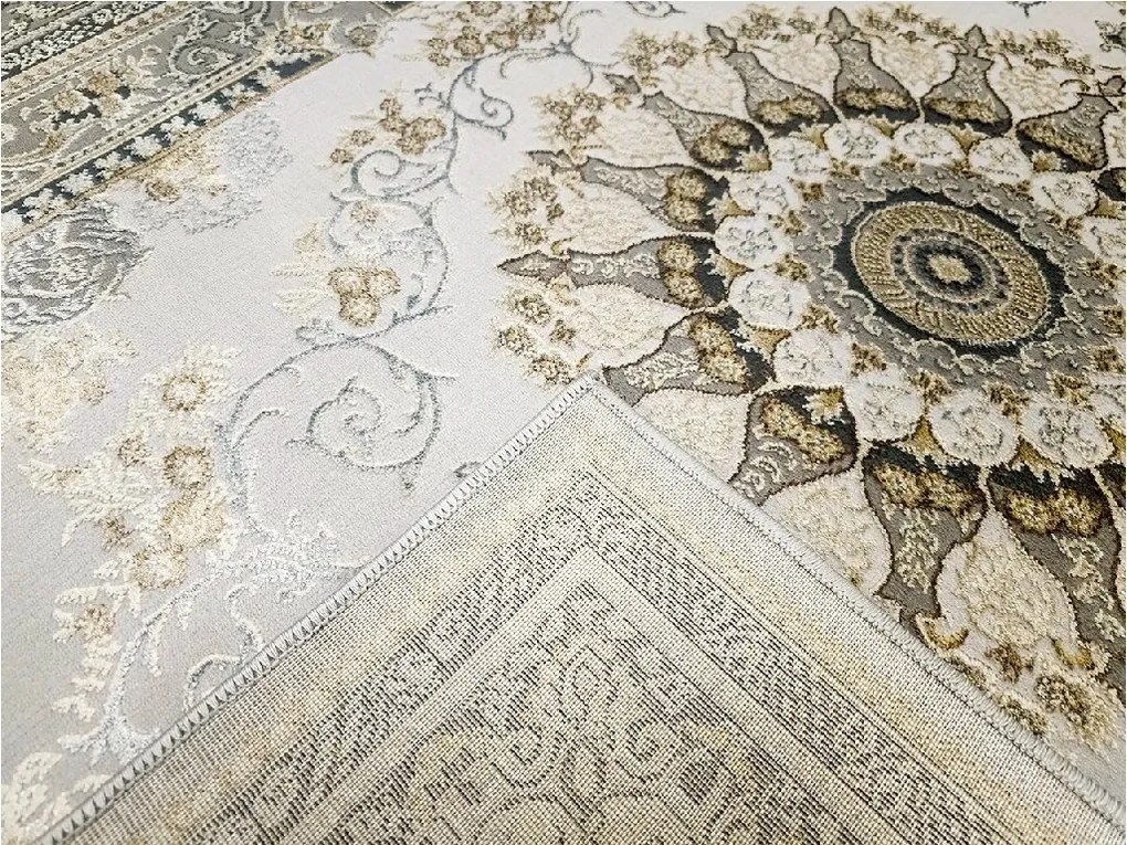 BE Koberec Deluxe 9093 BEIGE – béžový obdĺžnikový Rozmer: 160x220 cm