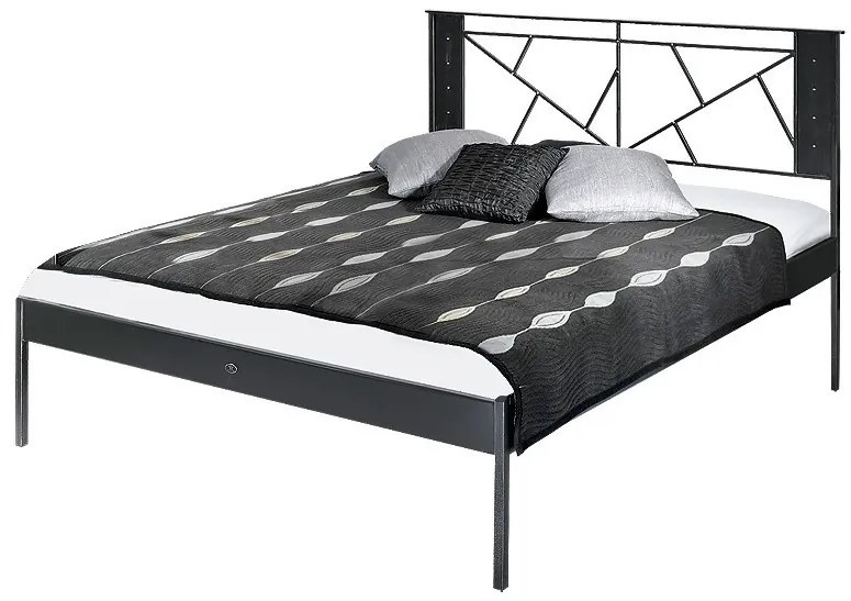 IRON-ART VALENCIA kanape - industriálna, loftová, dizajnová, kovová posteľ 140 x 200 cm, kov