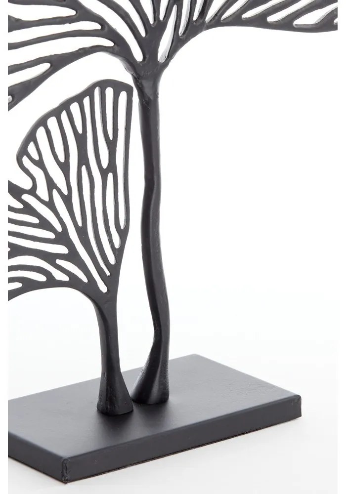 Kovová soška (výška 48 cm) Leaf – Light & Living