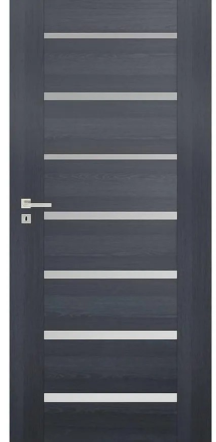 Dvere vnútorné na mieru Torino 7*7 90P Dub Antracit 288