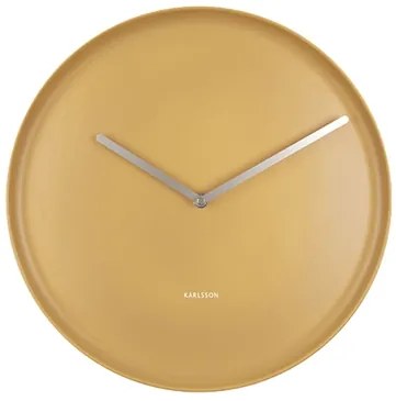 Nástenné hodiny Karlsson Plate KA5786YE, 35 cm