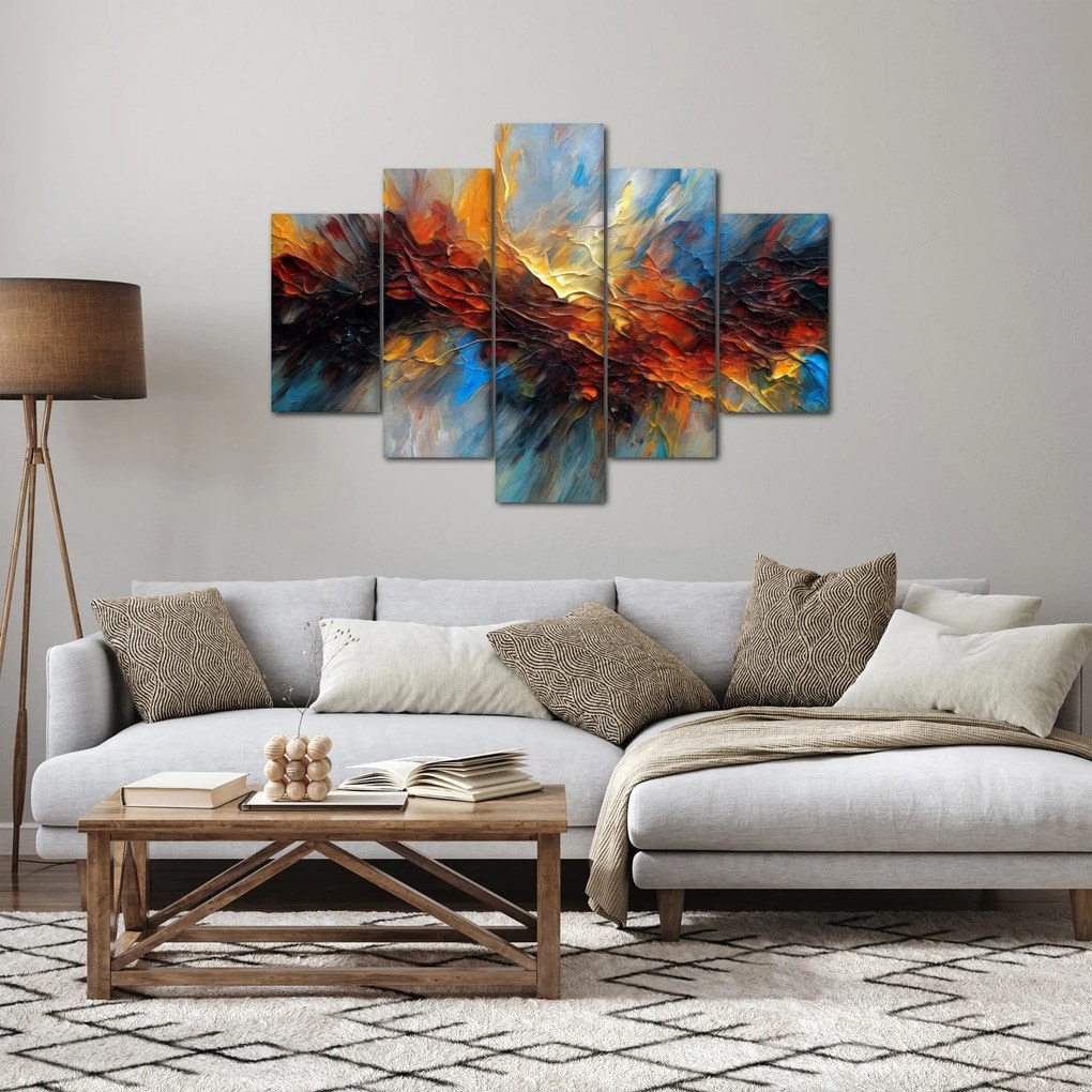 Obraz - Farebná textúra (150x105 cm)