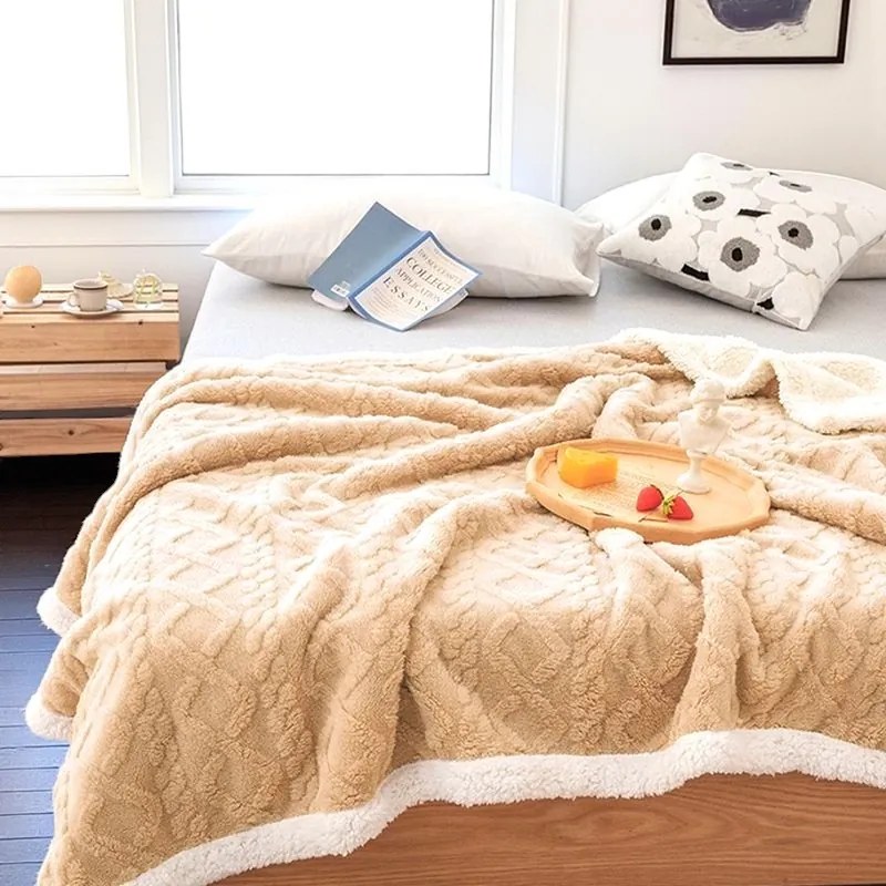 Hrejivá barančeková deka Homa KOBELA BEIGE