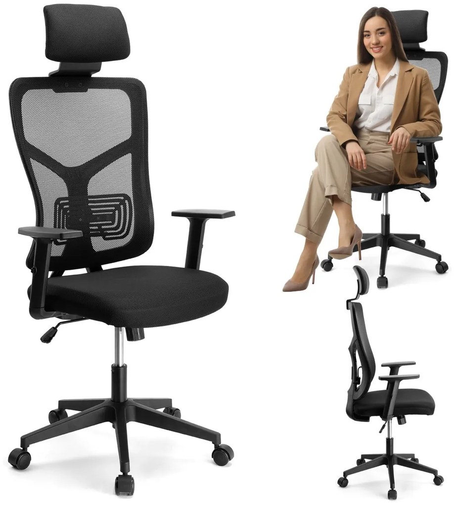 Kancelářská židle Kalisto černá