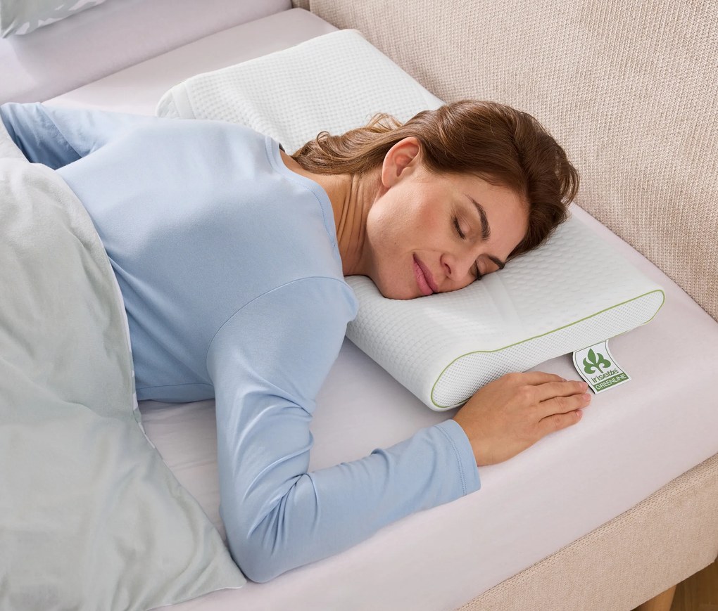 Vankúš irisette® greenline pre spáčov na bruchu
