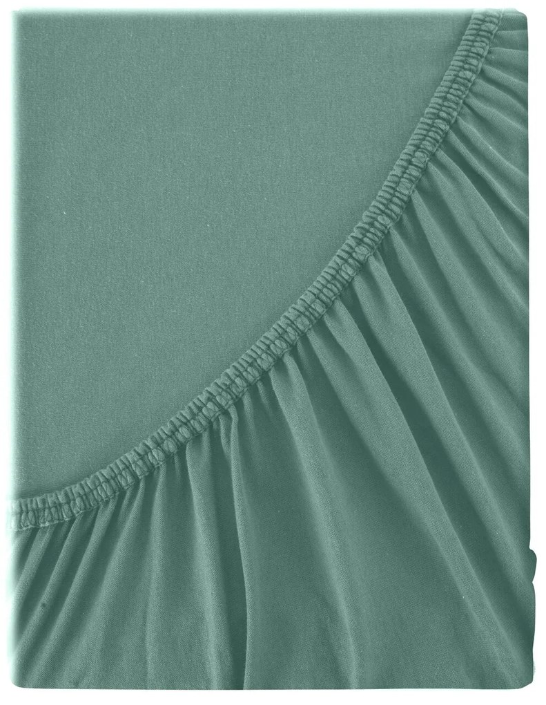 BAVLNENÉ PRESTIERADLO S GUMOU ADELA 180X200X25 CM MÄTOVÁ