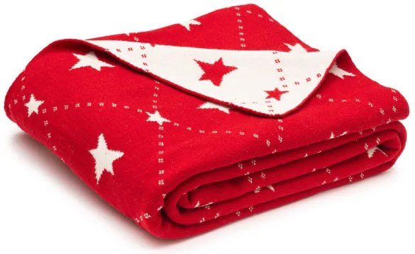 Deka STARS - červená