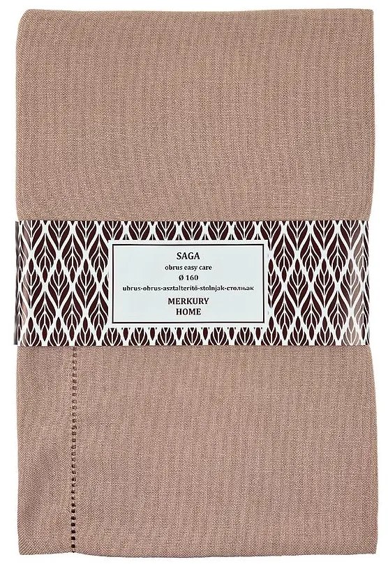 Obrus SAGA svetloružová 160 easy care