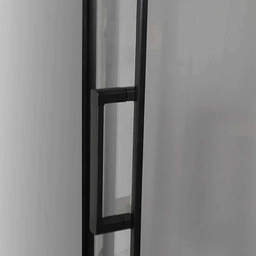 Novoterm Hydromasážny box NV-Wega 90x90 čierny