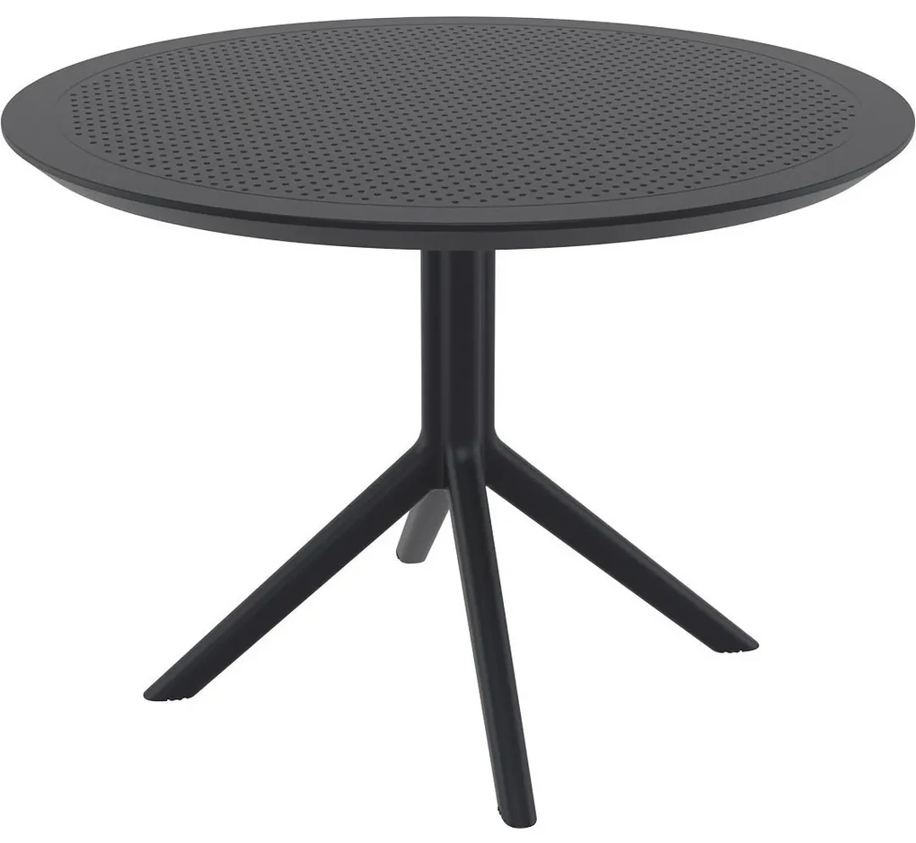 SKY Ø105 záhradný stôl olive green