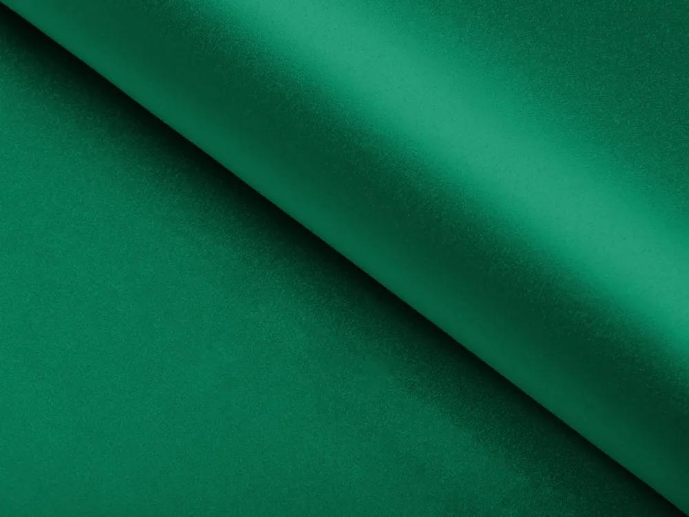 Biante Saténový behúň na stôl polyesterový Satén LUX-012 Zelený 35x120 cm