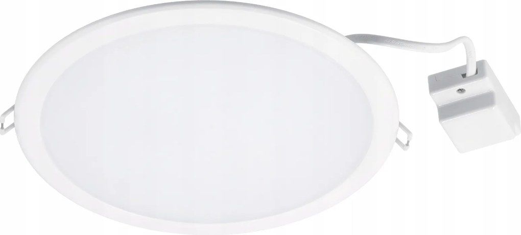 LED zapustený panel - 19w 2000lm 4000k + čierny rám