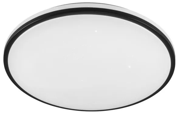 Livarno home Stropné LED svietidlo s efektom hviezdnej oblohy (s čiernym lemom) (100366535)