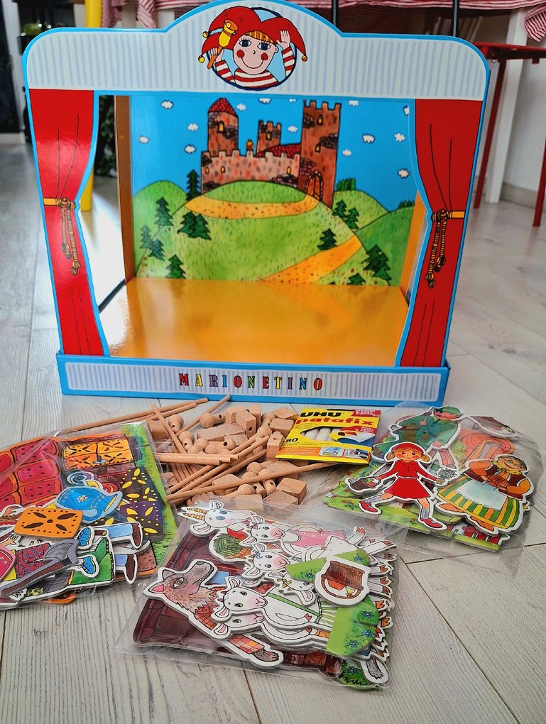 MARIONETINO Divadlo pre deti Trojrozprávka Červená čiapočka