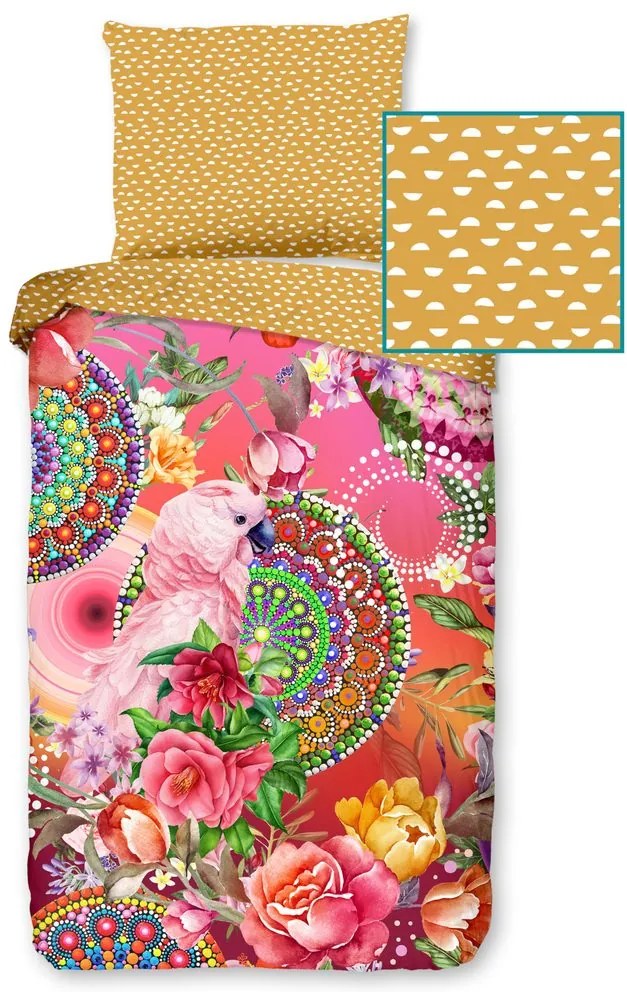 HIP Designová obliečka HIP bavlnený satén 7162 NEVINE 140x200/70x90 cm
