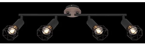 Globo 54802S-4H - Bodové svietidlo XARA 4xE14/40W/230V