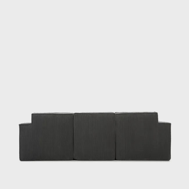 Trojmiestna sedačka LYKKE tmavosivá 746857