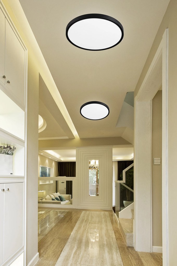 TOP LIGHT Svetlo stropné Revit 30B CCT, Biela