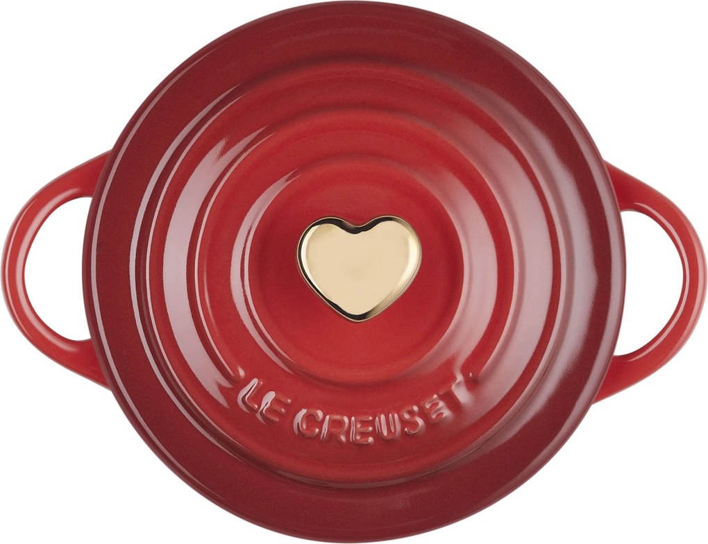 Zapekací a servírovací hrniec Mini Cocotte Heart 250 ml svetloružový