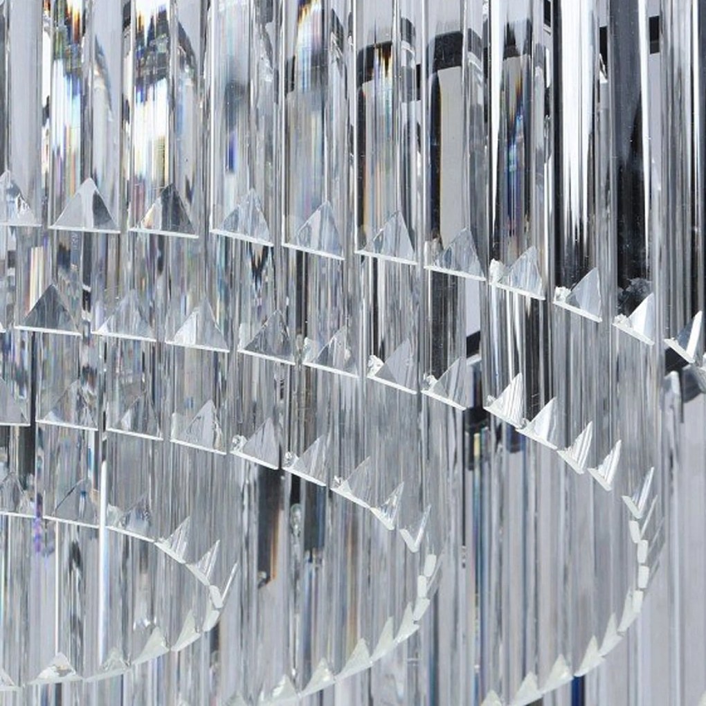 Toolight Toolight, stropné svietidlo 60cm, APP1532-8CP, chrómová, OSW-05169