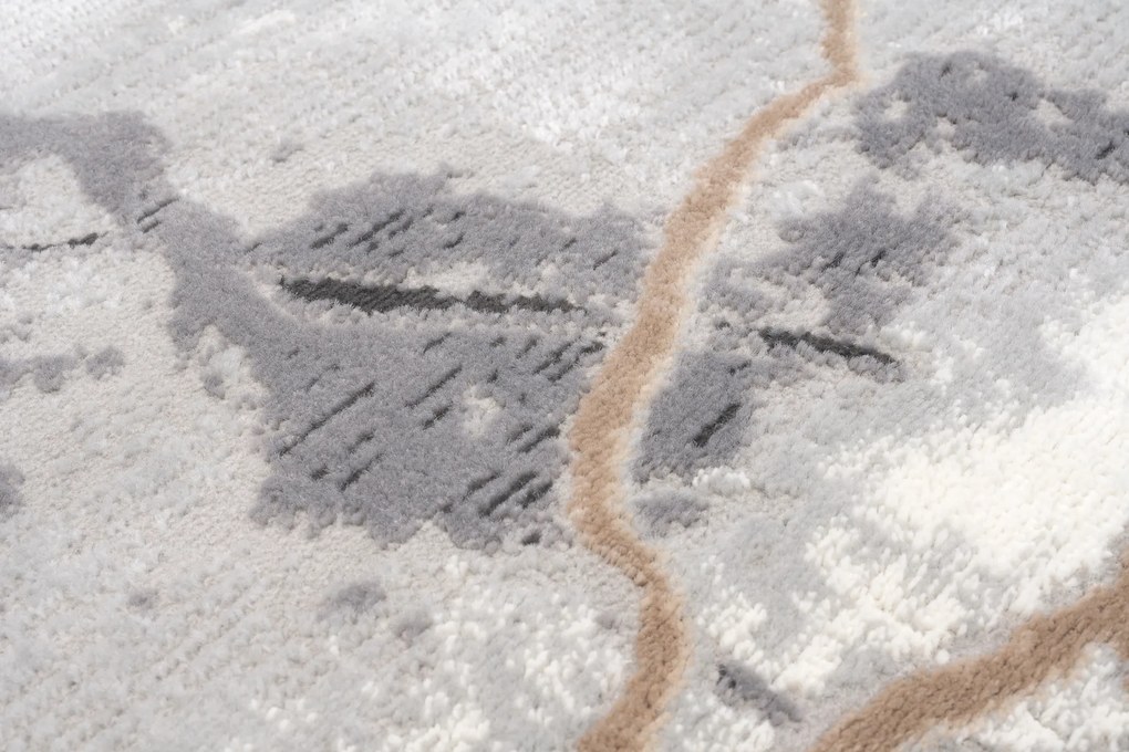 TA Koberec R215D L_GRAY/D_VIZON PORTLAND Rozmer: 140x200 cm