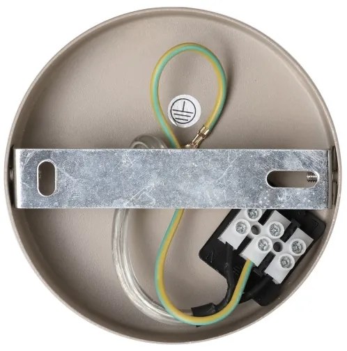 Závesný luster FERRO 1xE27/15W/230V sivý