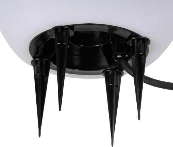 Kanlux 45930 - Vonkajšie svietidlo STONO 1xE27/15W/230V, Ø 20 cm, IP65, biele