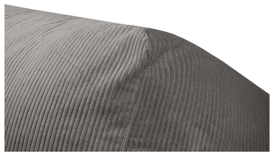 Čierny menčestrový sedací vak Sofa Snug – SLOWDOWN