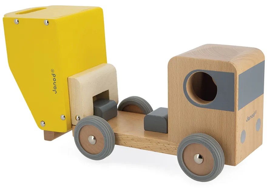 Drevené autá Bolid - Bager a nákladné auto