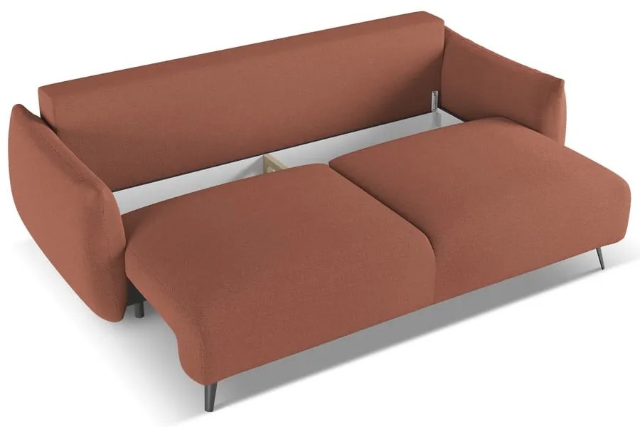 Ružová pohovka 230 cm Malie – Makamii