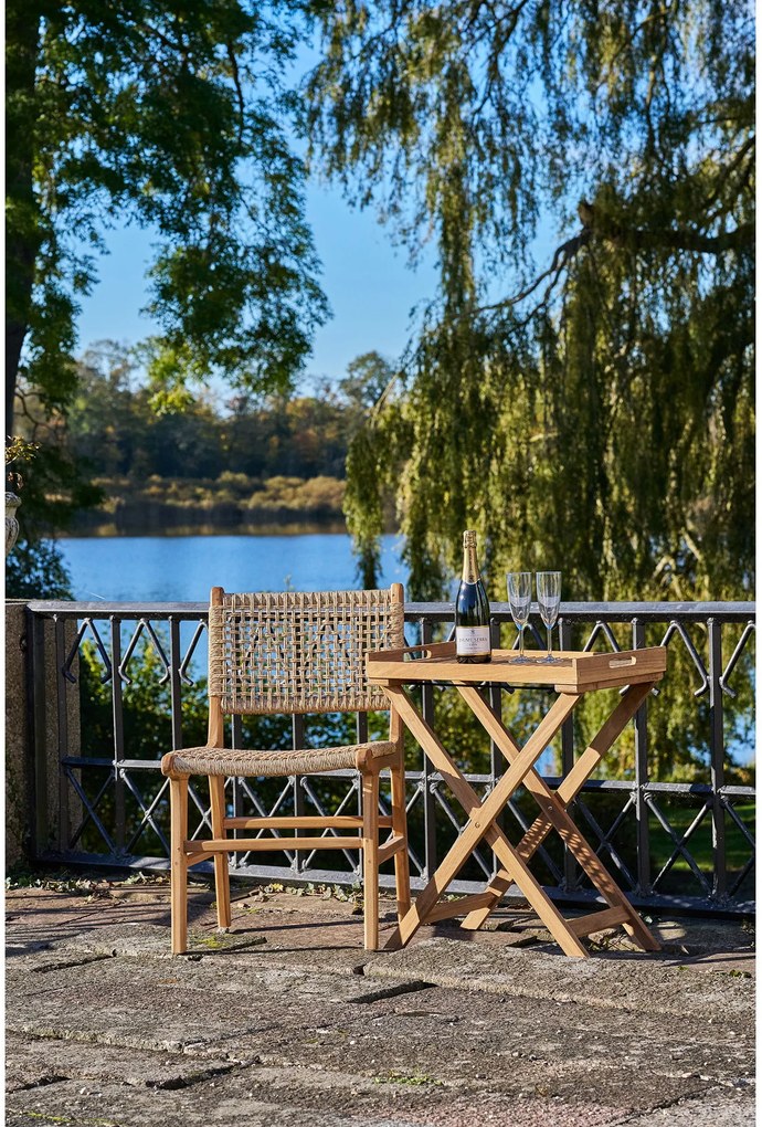 Záhradná stolička Drateriaora 5 (prírodná). Akcia -10%. Vlastná spoľahlivá doprava až k Vám domov. 1146446