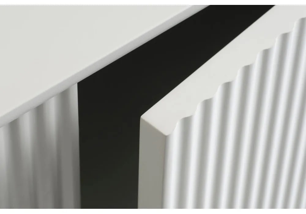 Sivá skrinka 100x125x40 cm Palma – Unique Furniture