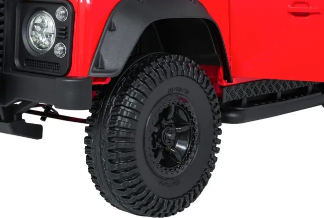 Elektrické autíčko Land Rover Defender 110 SVX červené