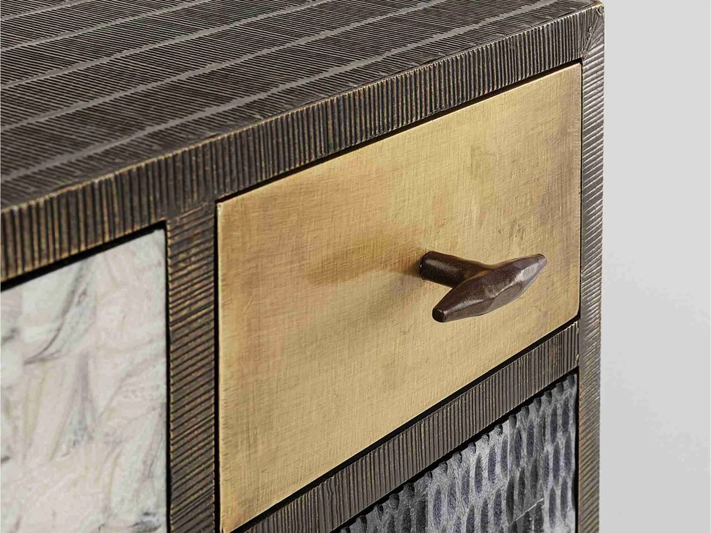 Chalet Soul vysoká komoda hnedá