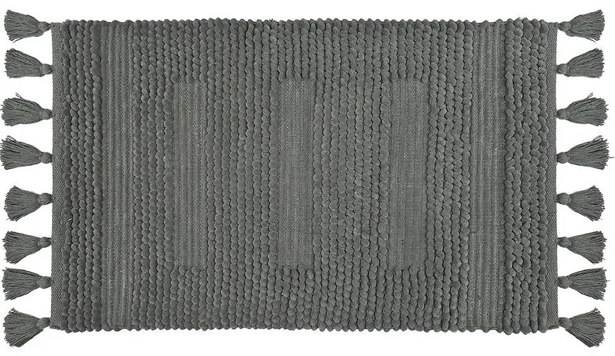 Kúpeľňový koberček 60x100cm tmavošedá