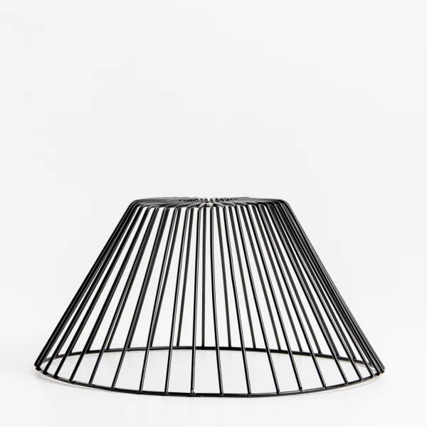 Univerzálne tienidlo CURITIBA, priemer 30 cm, čierne