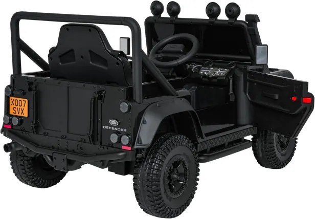 Elektrické autíčko Land Rover Defender 110 SVX čierne