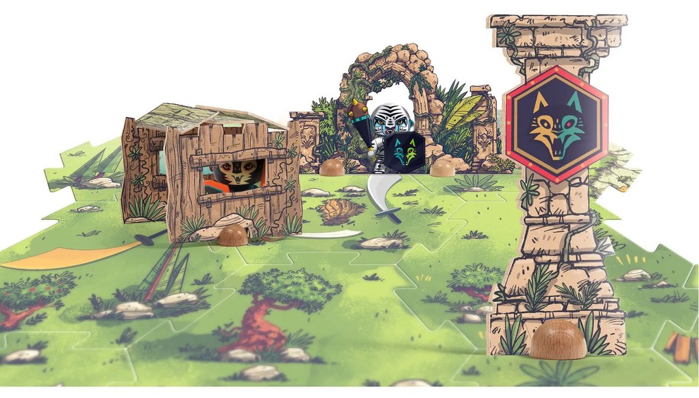 Arty Toys – Puzzl’Up – pirát Voras z klanu Furious – 18 ks