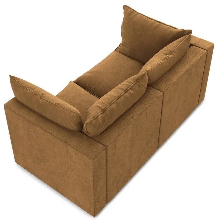 Terakotová pohovka 180 cm Manao – Makamii