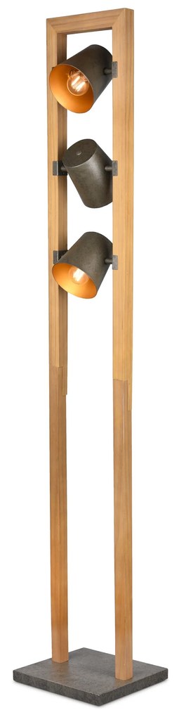 Stojacia lampa »Bell«, Trio, 3-dielna