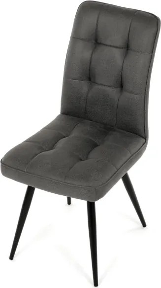 Jedálenská stolička sivá DCL-D1250 GREY3